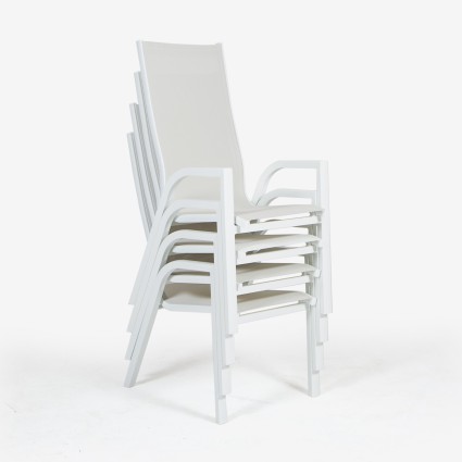 Fauteuil de jardin à dossier haut Laver