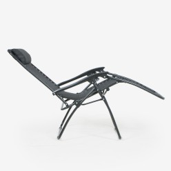 Chaise longue de jardin inclinable 2