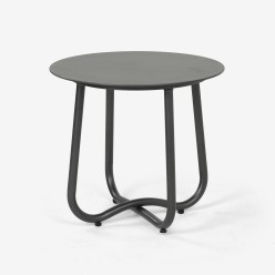 Mesa externa Olivia 50cm aluminio antracite