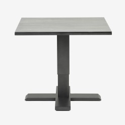 Mesa de jardin elevable 80x80 aluminio antracita 2