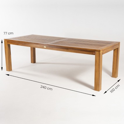 Mesa teca para exterior Bistro 240