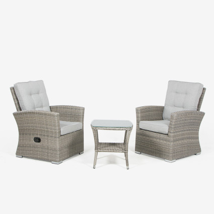 Conjunto exterior gris perla relax