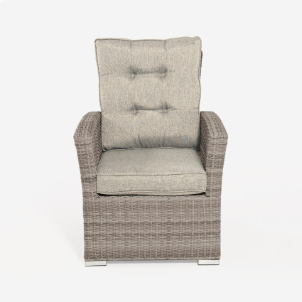 Fauteuil de terrasse inclinable Monaco Tan - Paquet de 2 unites