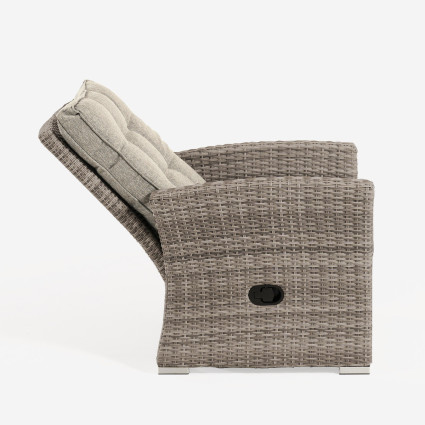 Fauteuil de terrasse inclinable Monaco Tan - Paquet de 2 unites