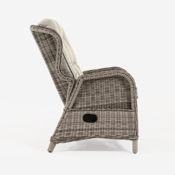 Poltrona reclinavel de fibra para jardim 2