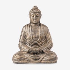 Statue bouddhiste de couleur or