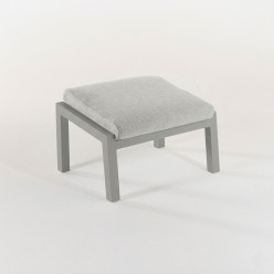 Reposapies Como de jardin gris tierra