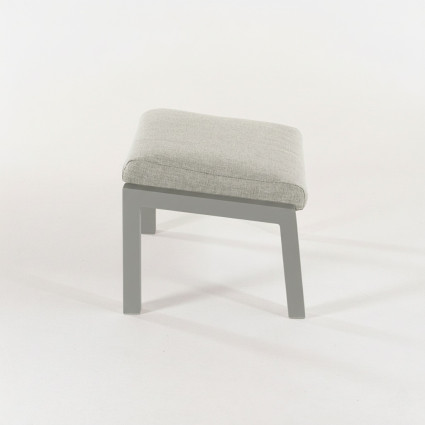 Apoio para os pes em forma de jardim cinza-terra