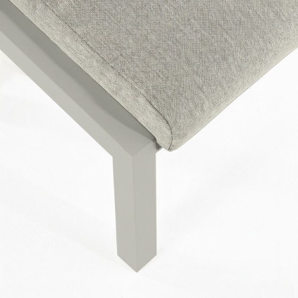 Reposapies Como de jardin gris tierra