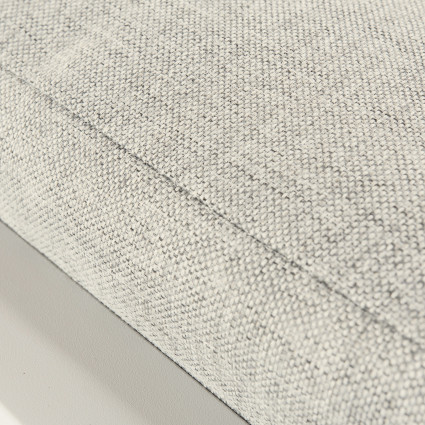 Repose-pieds de jardin gris terre