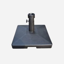 Base de parasol 27kg cemento Antracita