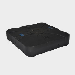 Base parasol pendule rechargeable 100kg avec roues