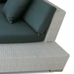 Conjunto sofás de jardín fibra Nevada 2